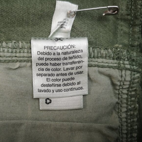 NWT Universal Thread Ladies Size 24W High Rise A-line Midi Green Denim Shorts - Picture 6 of 13